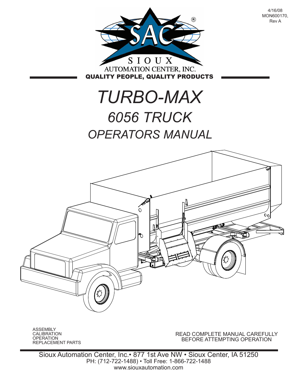 Sioux Tools TURBO-MAX 6056 User Manual | 28 pages