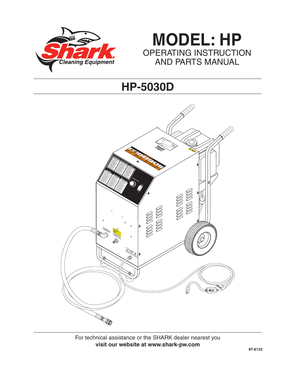Shark HP-5030D User Manual | 22 pages