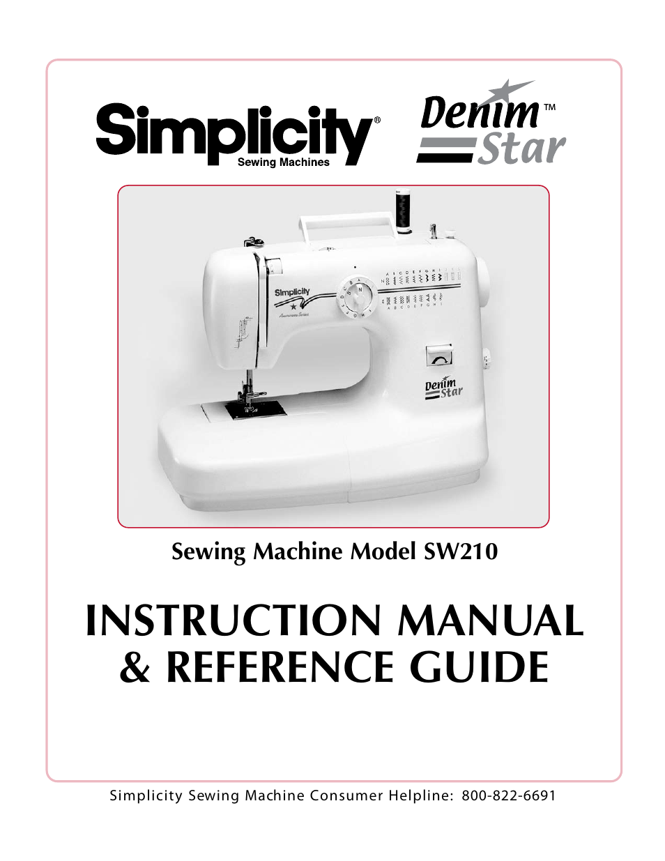 Simplicity sw210 User Manual | 35 pages