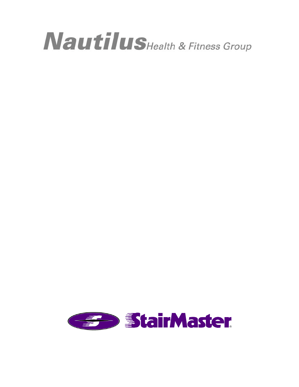 Stairmaster 2100 LC User Manual | 57 pages