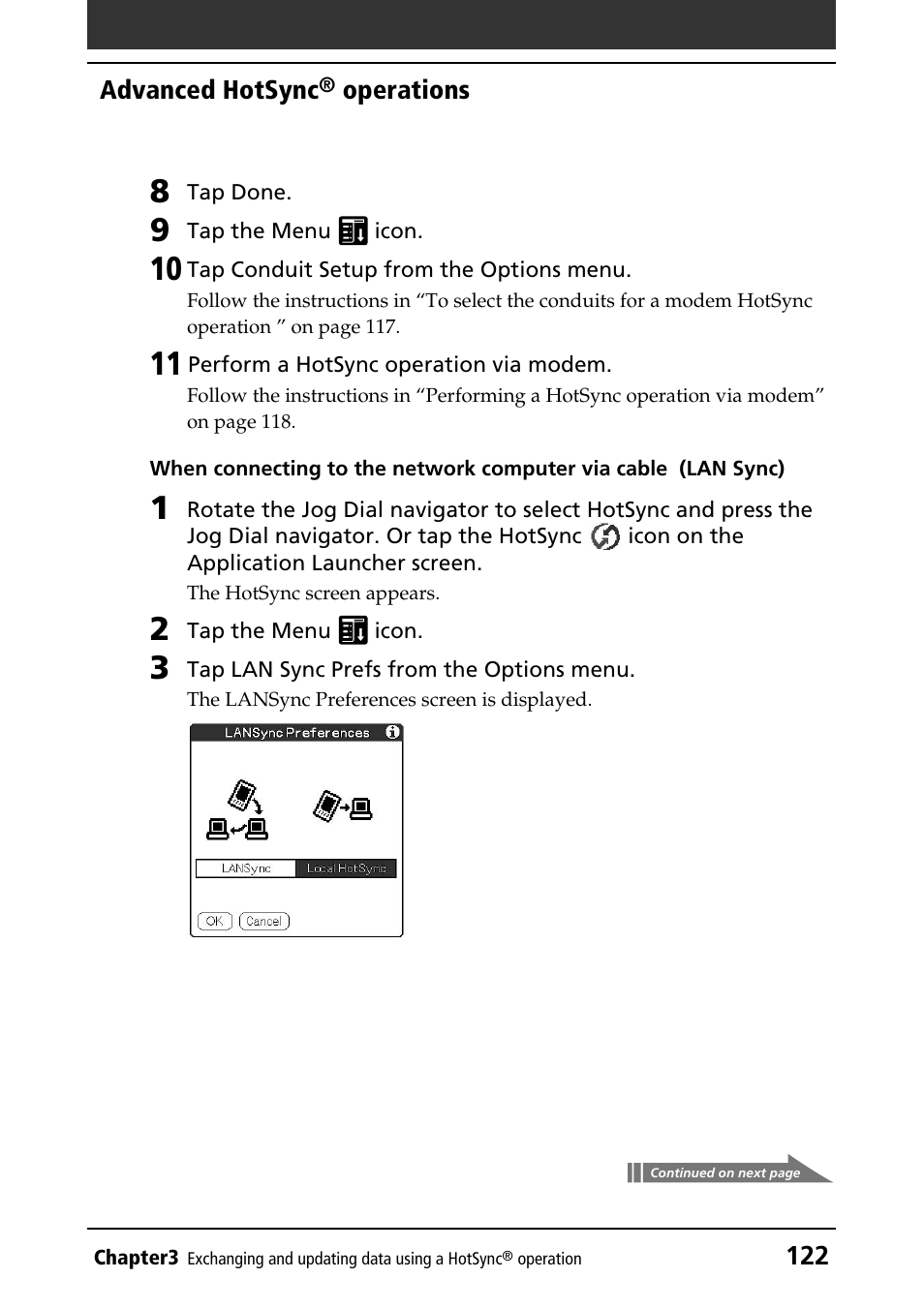 Sony PEG-T415G User Manual | Page 122 / 220
