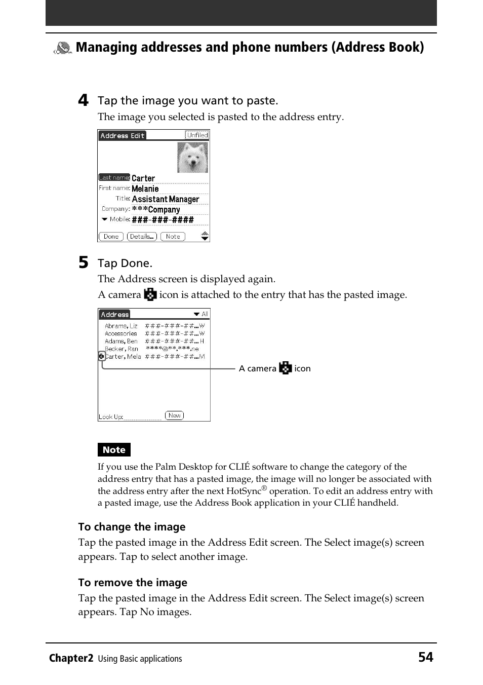 Sony PEG-T415G User Manual | Page 54 / 220