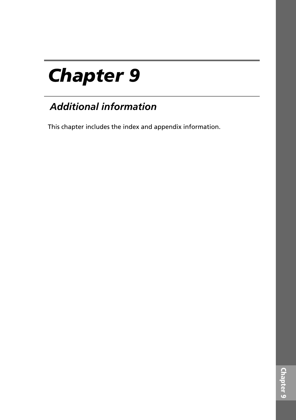 Chapter 9: additional information, Chapter 9 | Sony PEG-T615C User Manual | Page 99 / 104