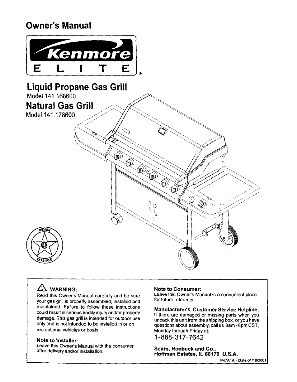 Kenmore 141.168600 User Manual | 34 pages