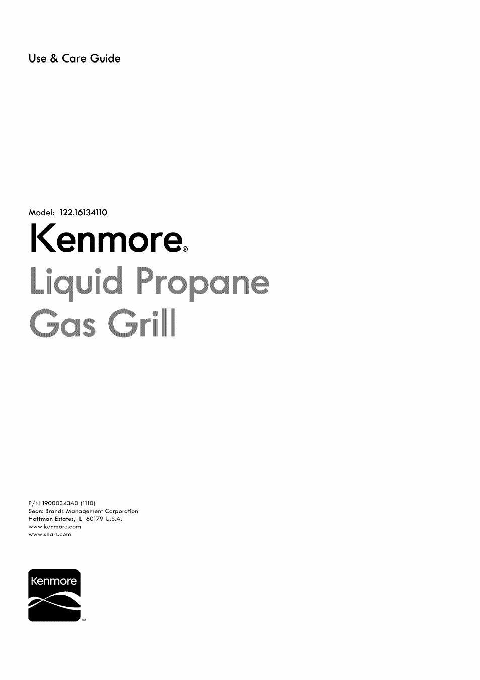 Kenmore 122.1613411 User Manual | 22 pages