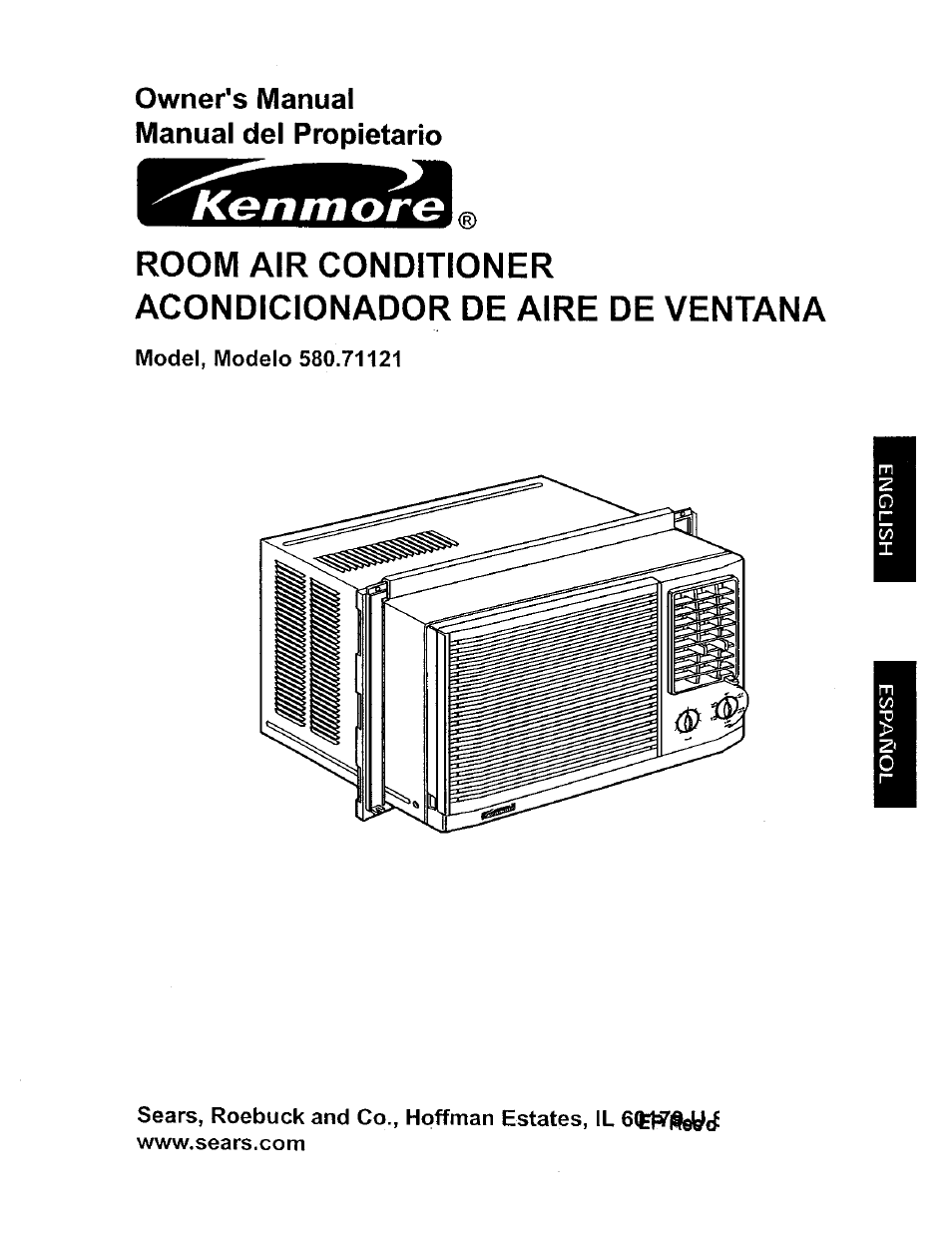 Kenmore 580.71121 User Manual | 23 pages
