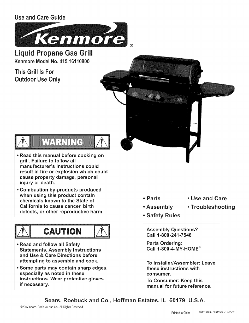 Kenmore 415.161108 User Manual | 28 pages