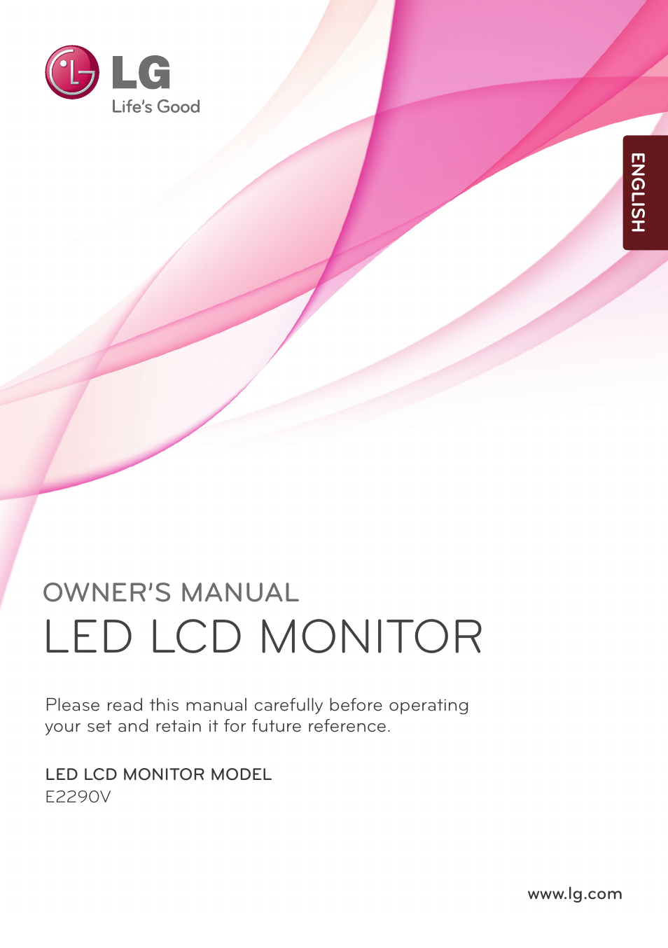 LG E2290V User Manual | 26 pages
