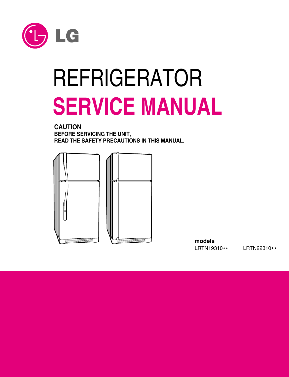 LG LRTN22310 User Manual | 30 pages