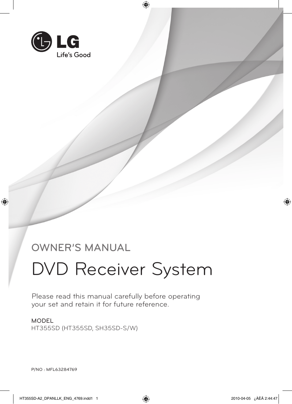 LG SH35SD-S User Manual | 32 pages