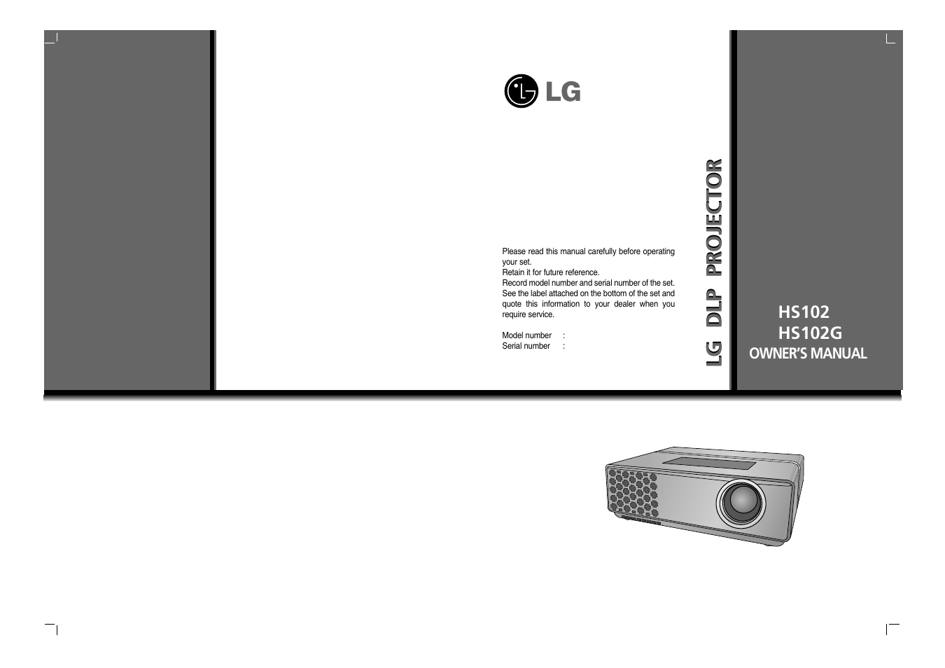 LG HS102G User Manual | 42 pages