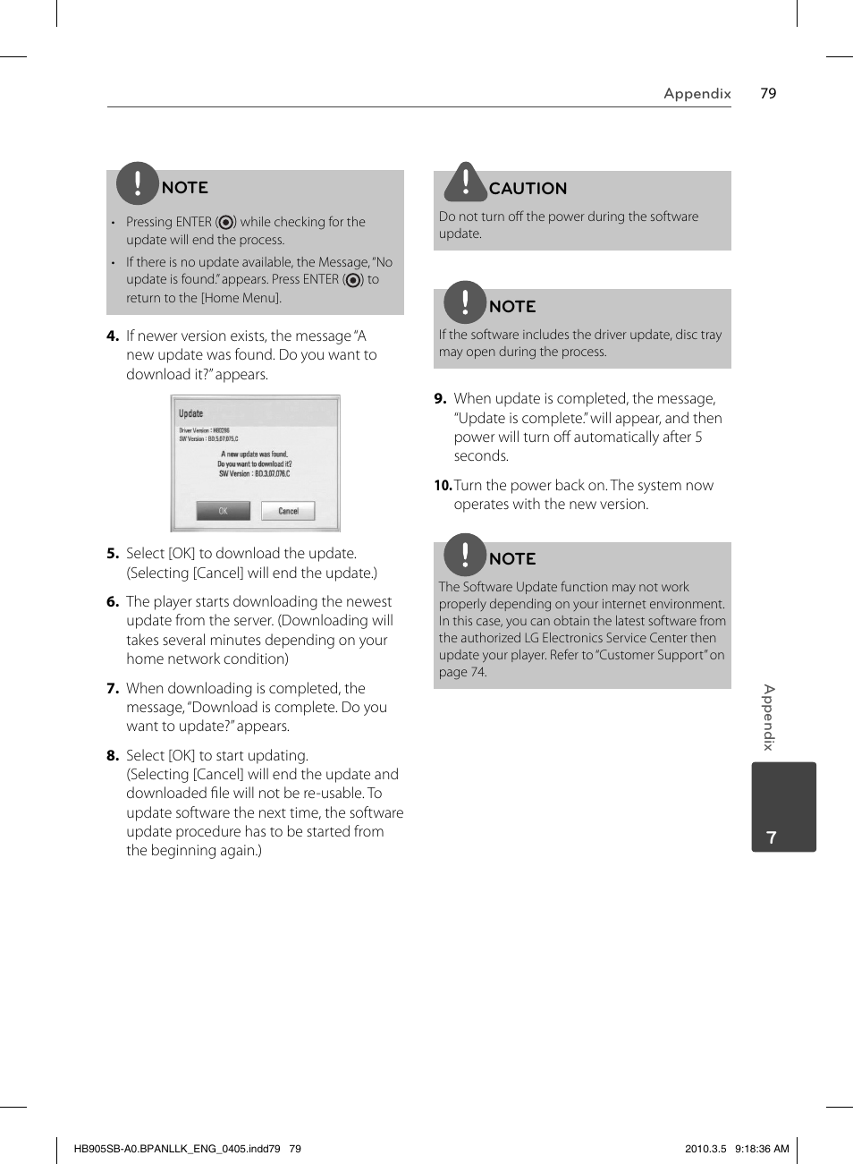 LG HB905SB User Manual | Page 79 / 88