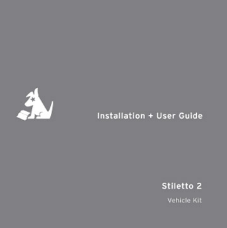 Panasonic SIRIUS STILETTO 2 User Manual | 63 pages