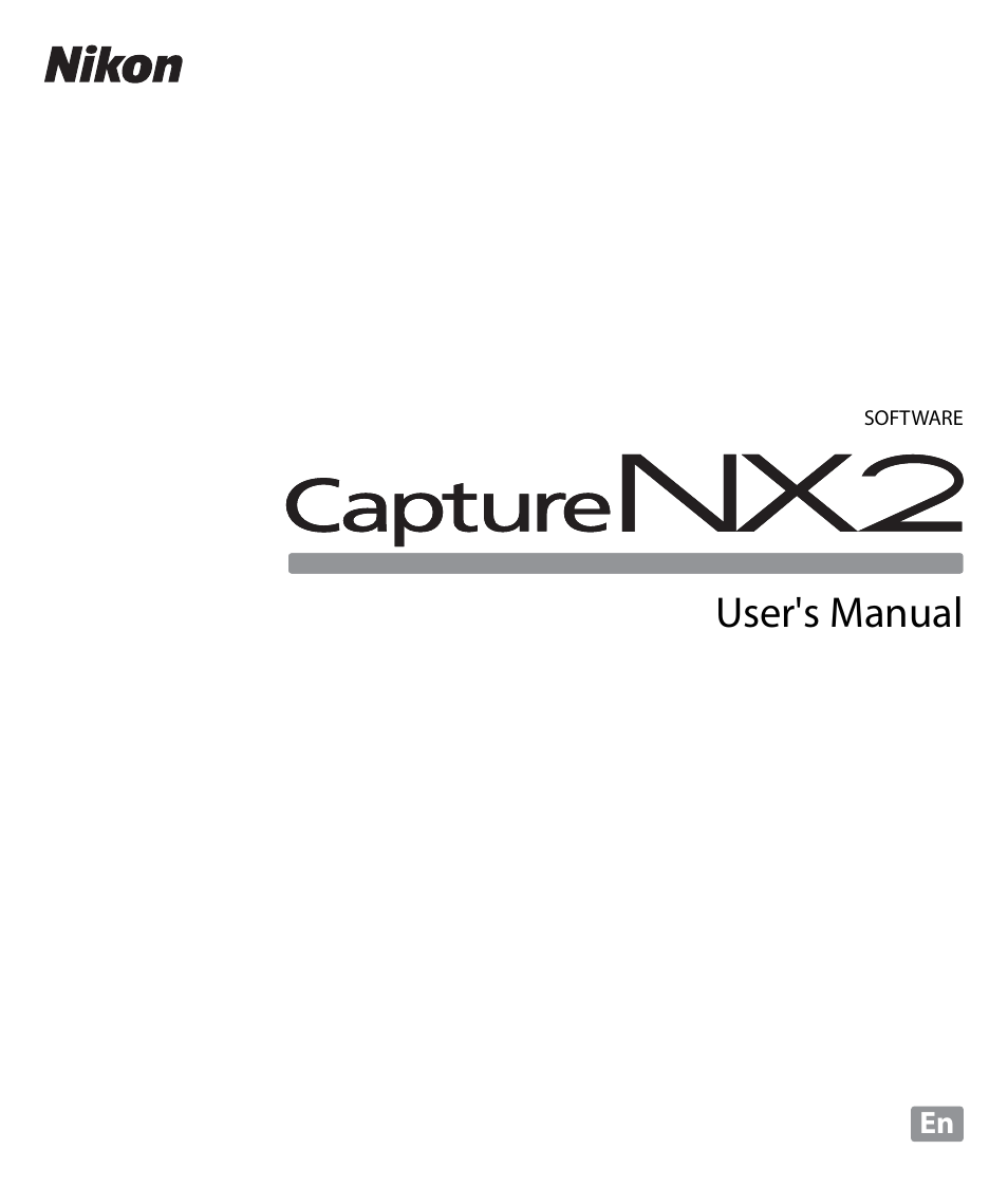 Nikon CAPTURE NX2 User Manual | 268 pages