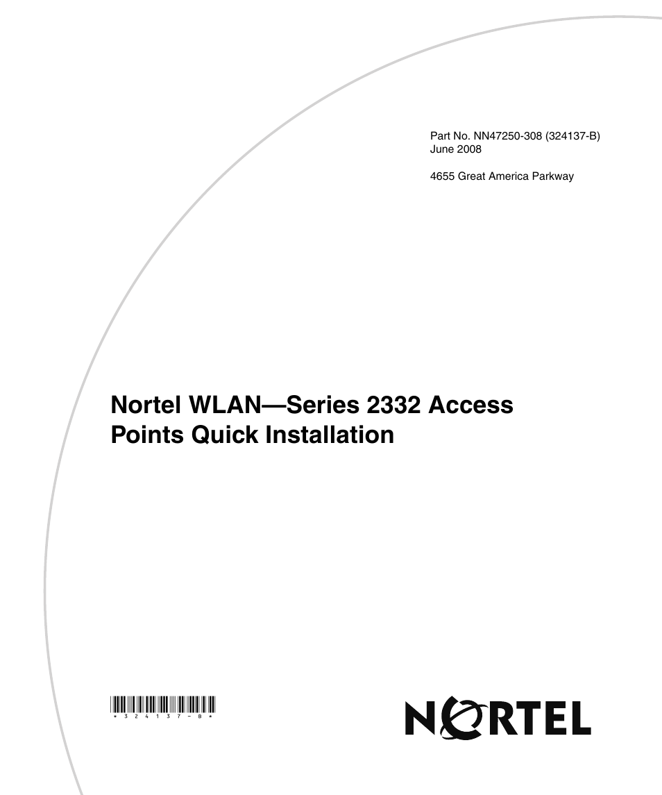 Nortel Networks 2332 User Manual | 102 pages