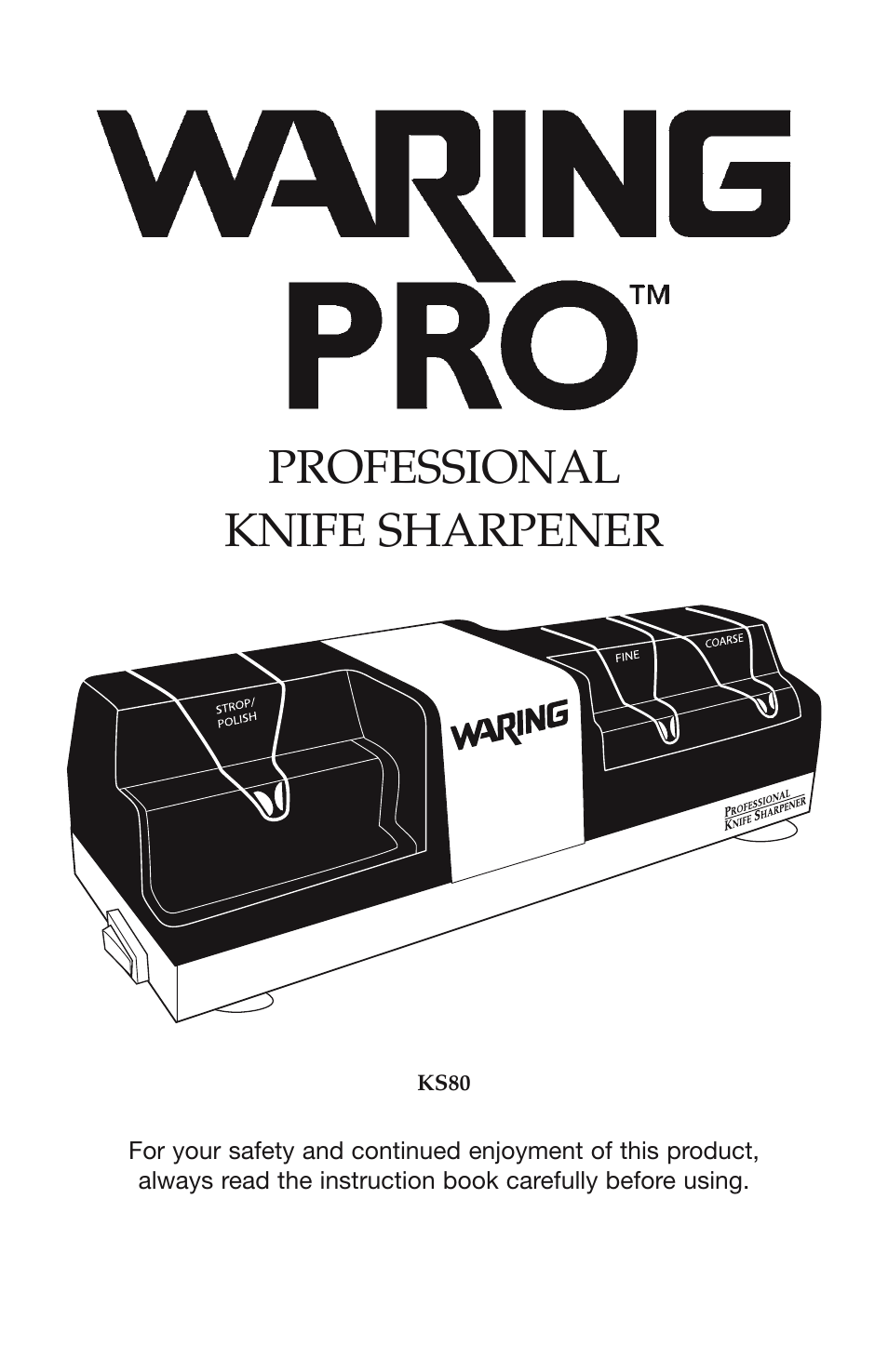 Waring KS80 User Manual | 12 pages