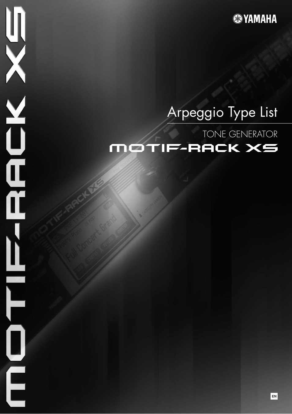 Yamaha MOTIF-RACK XS User Manual | 48 pages