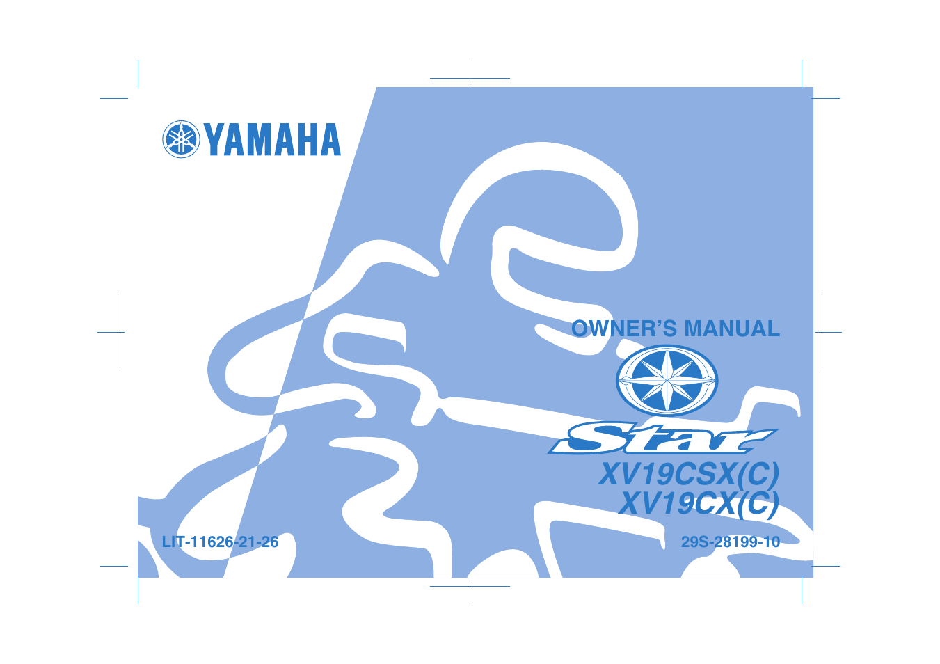 Yamaha STAR XV19CX(C) User Manual | 96 pages