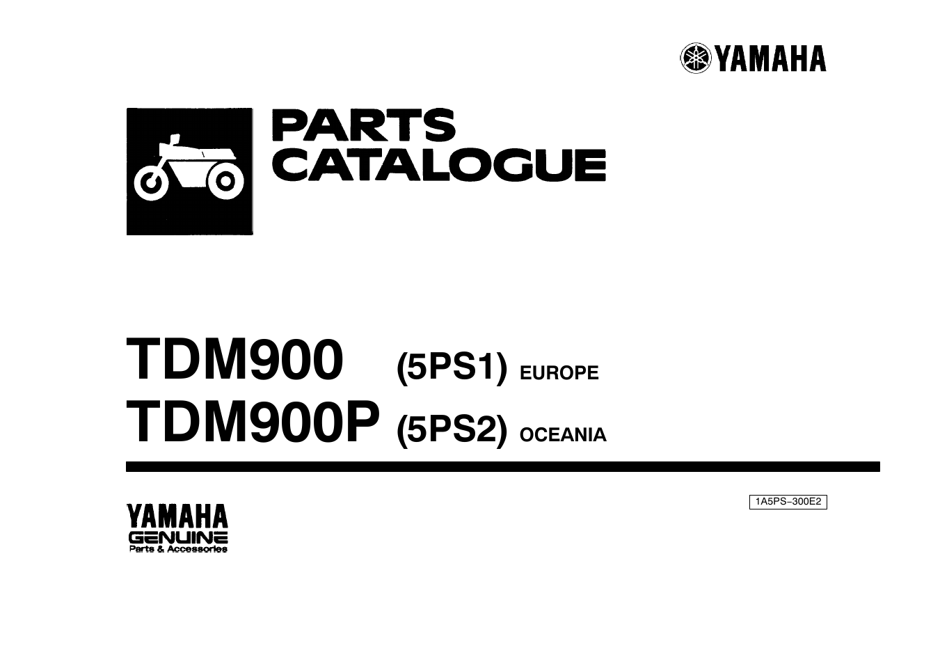 Yamaha TDM900P User Manual | 79 pages