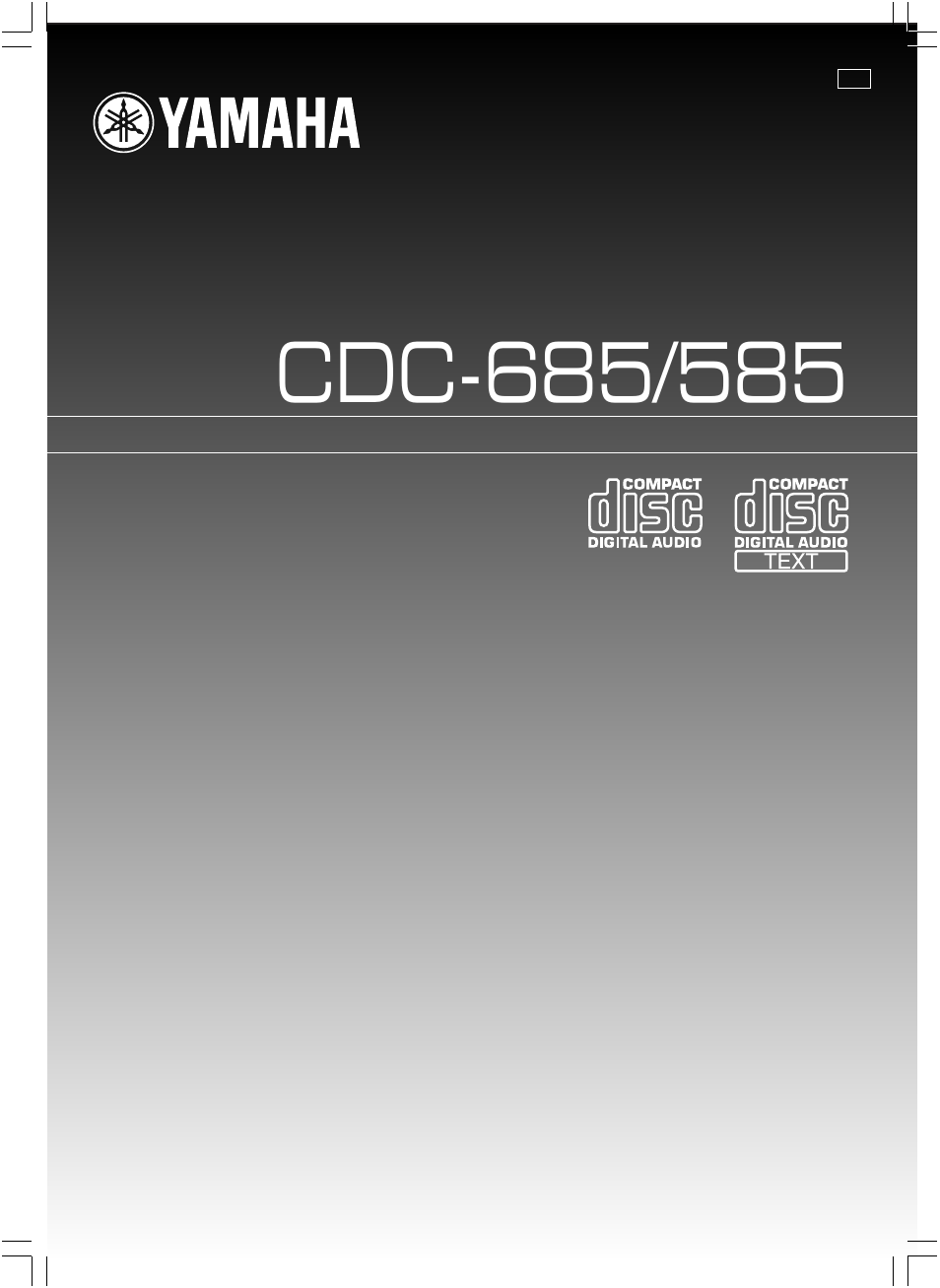 Yamaha CDC-685  EN User Manual | 28 pages