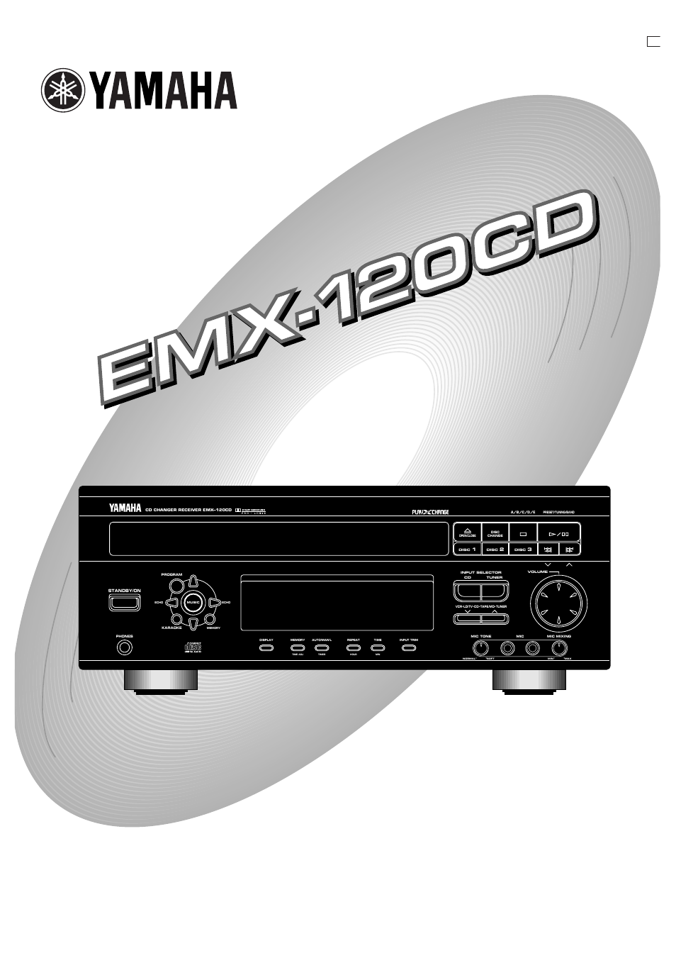 Yamaha EMX120CD User Manual | 53 pages