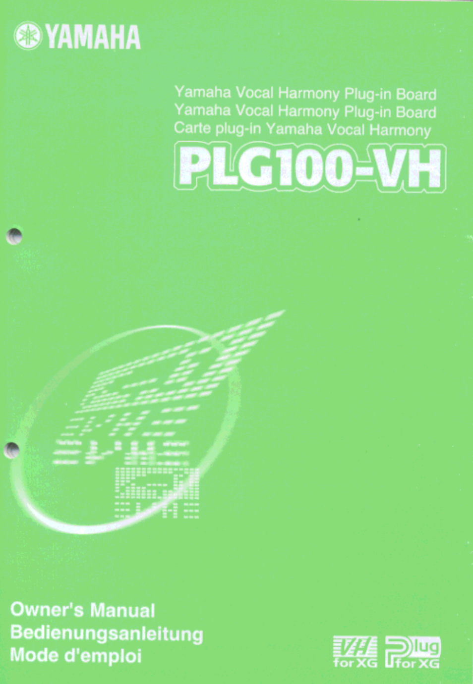 Yamaha PLG100-VH User Manual | 32 pages