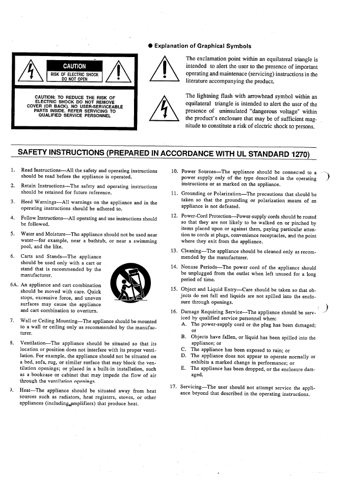 Caution | Yamaha MT120S User Manual | Page 2 / 81
