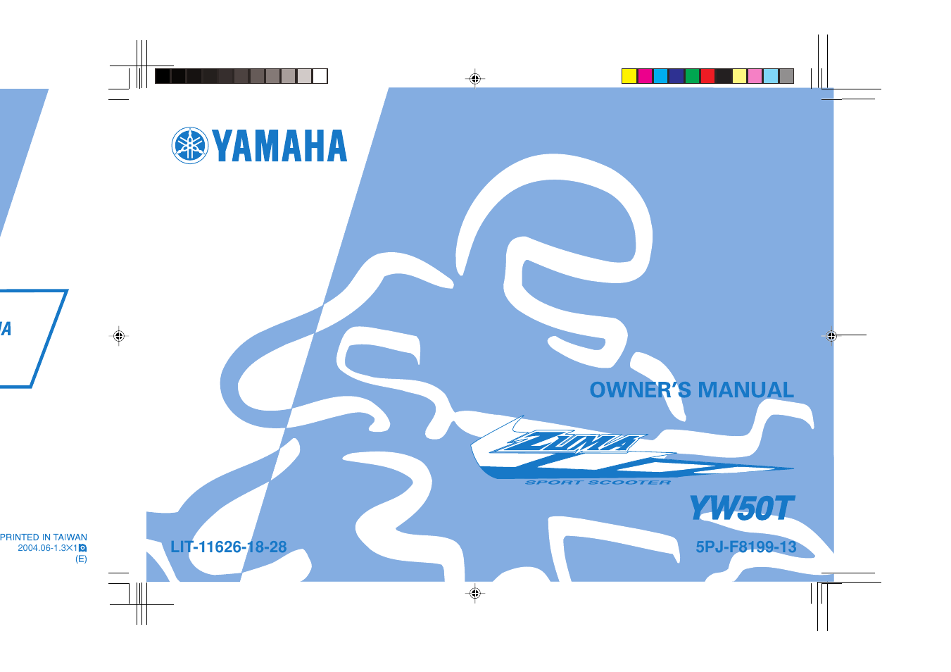 Yamaha YW50T User Manual | 77 pages