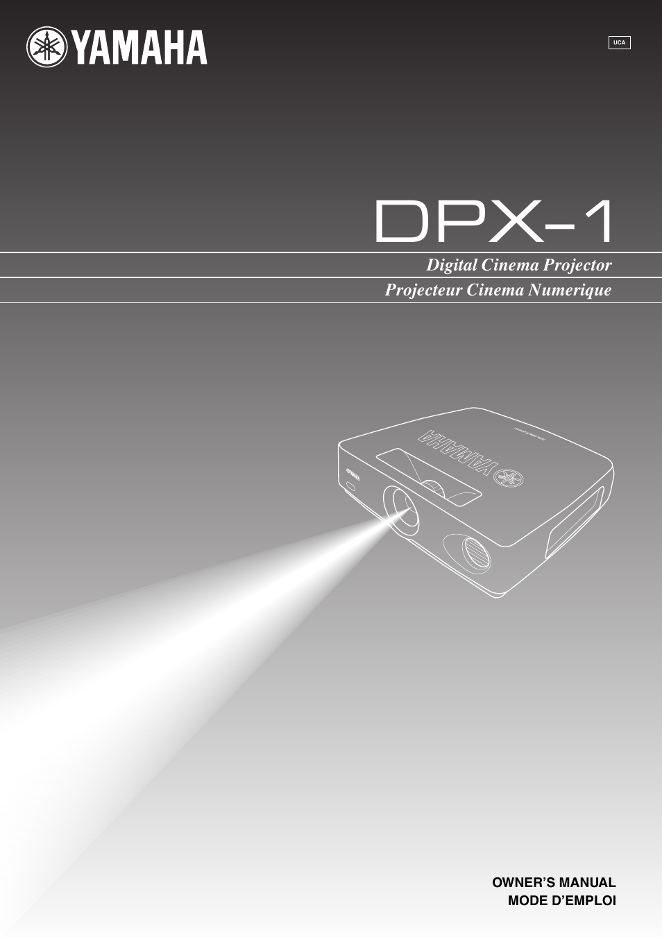 Yamaha DPX-1 User Manual | 39 pages