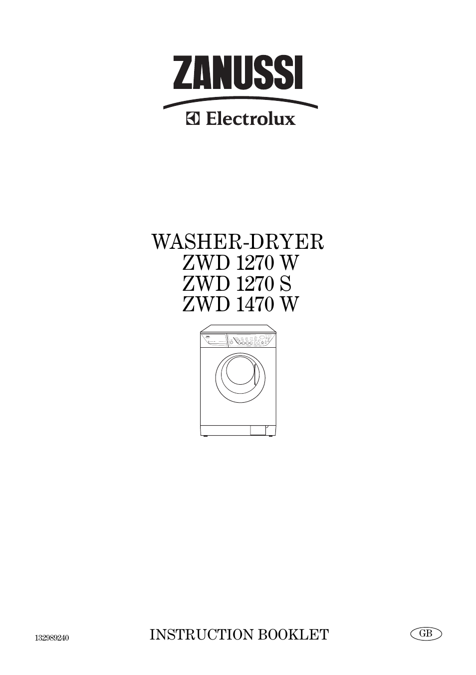 Zanussi ZWD 1270 S User Manual | 30 pages