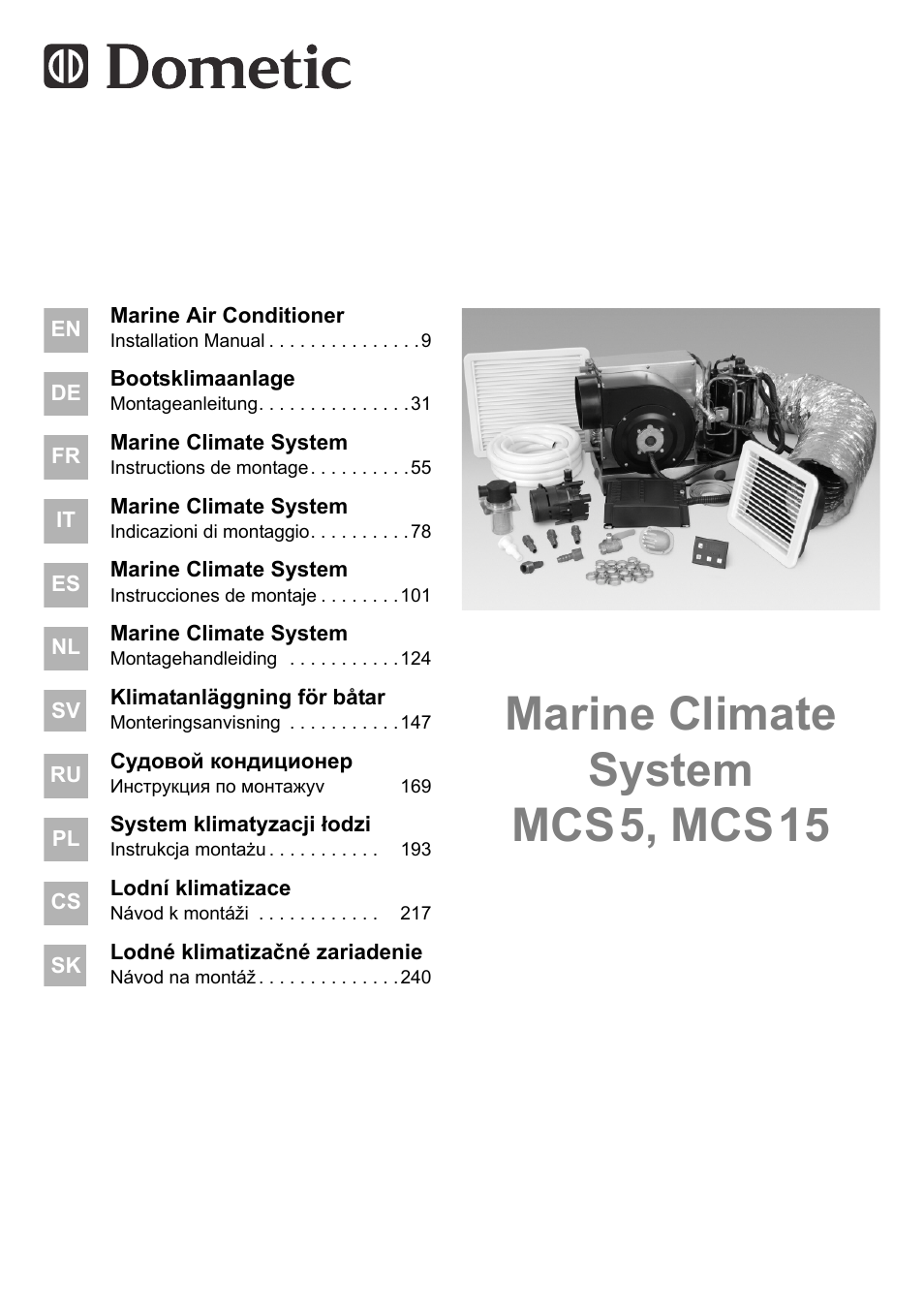 Dometic MCS15 User Manual | 266 pages