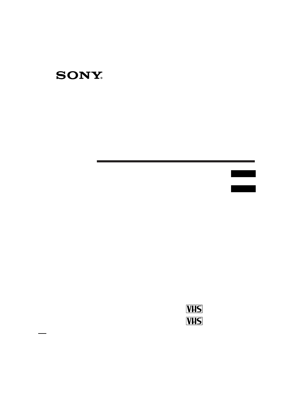 Sony SLV-PH77EE User Manual | 49 pages