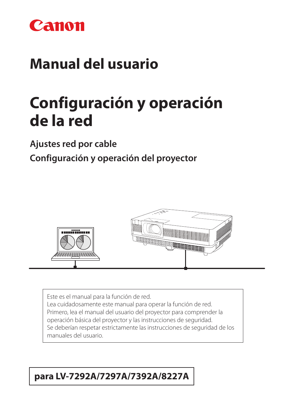 Canon LV-7292A User Manual | 60 pages