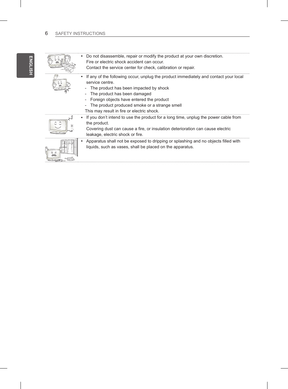 LG 42CS460 User Manual | Page 14 / 396