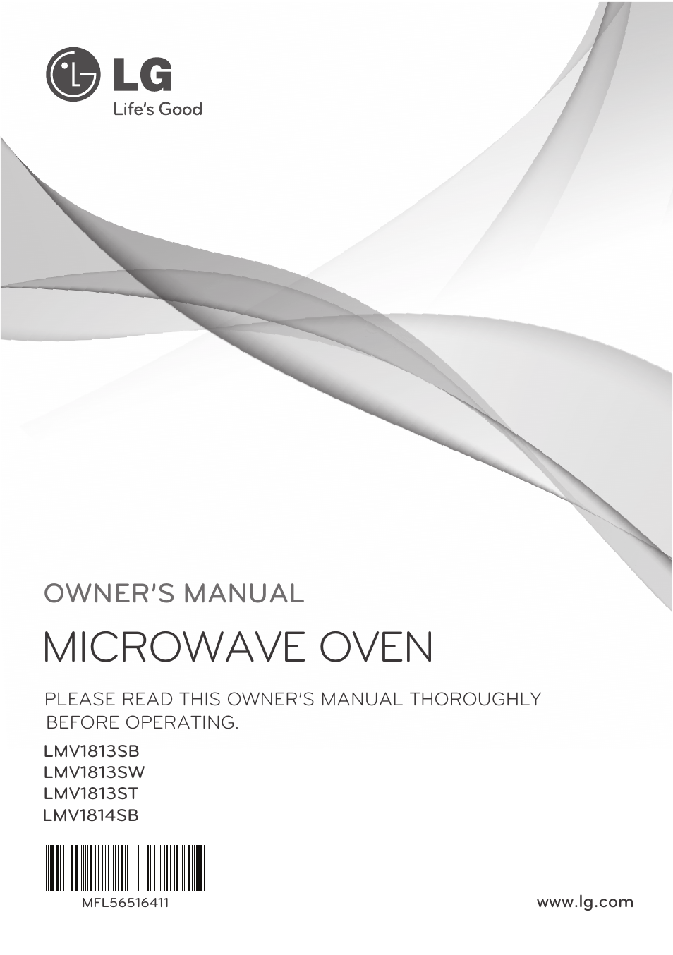 LG LMV1814SB User Manual | 32 pages
