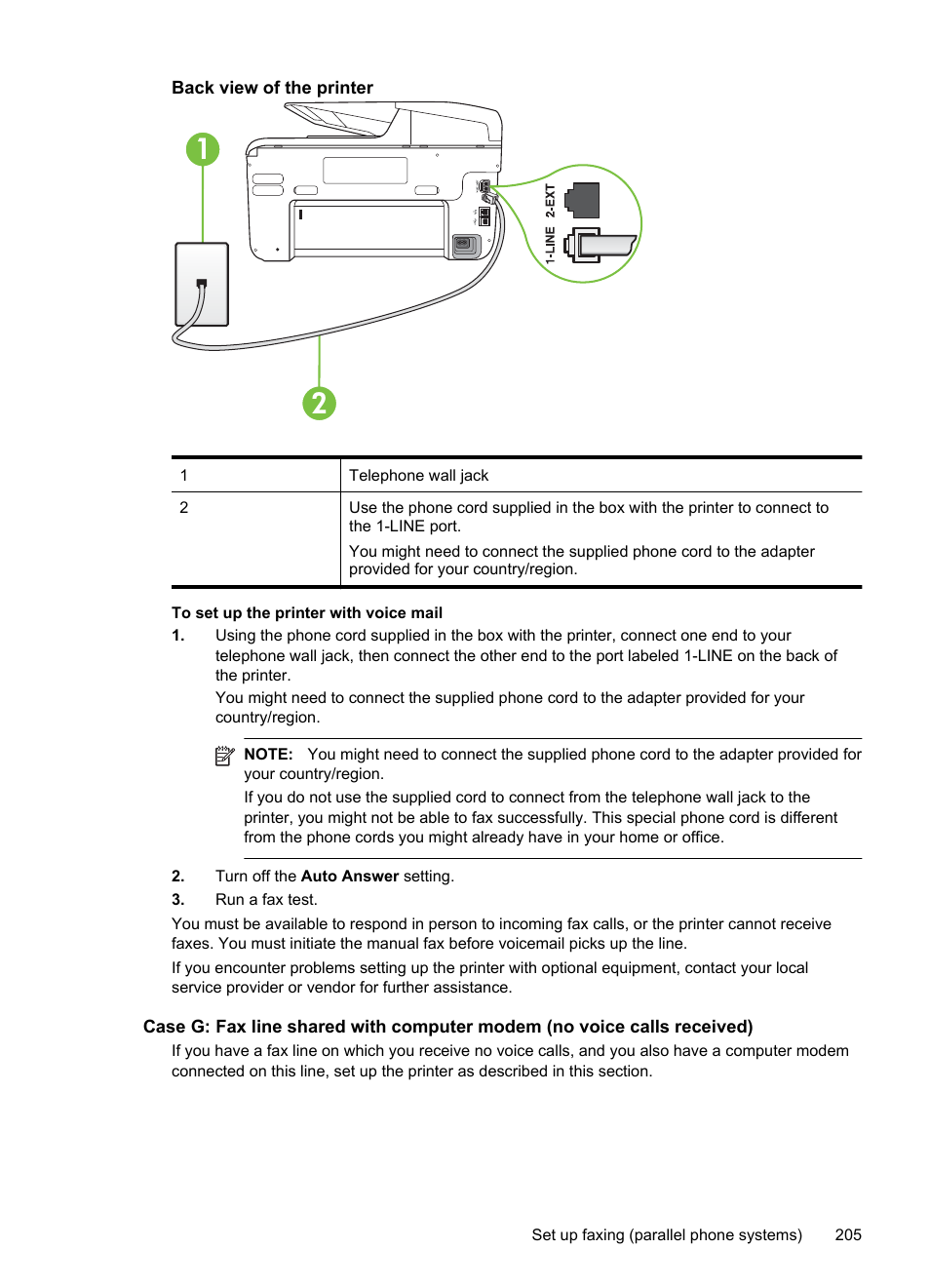 HP Officejet Pro 8600 User Manual | Page 209 / 254