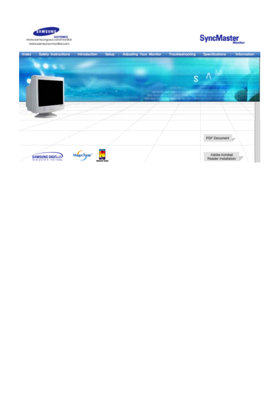 Samsung LB17KSBB User Manual | 85 pages