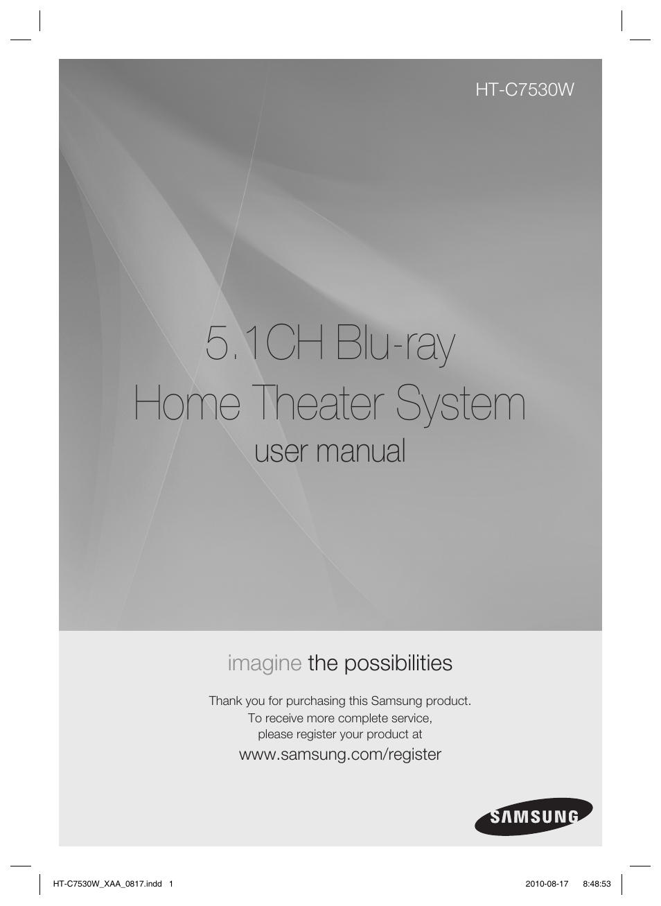 Samsung HT-C7530W-XAA User Manual | 72 pages