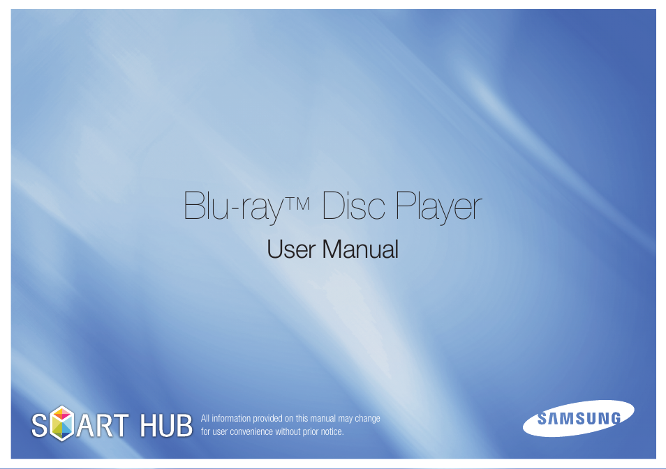 Samsung BD-D5500-ZA User Manual | 3 pages