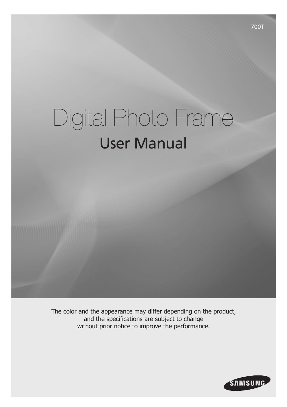 Samsung LP07TSLSBT-ZA User Manual | 13 pages