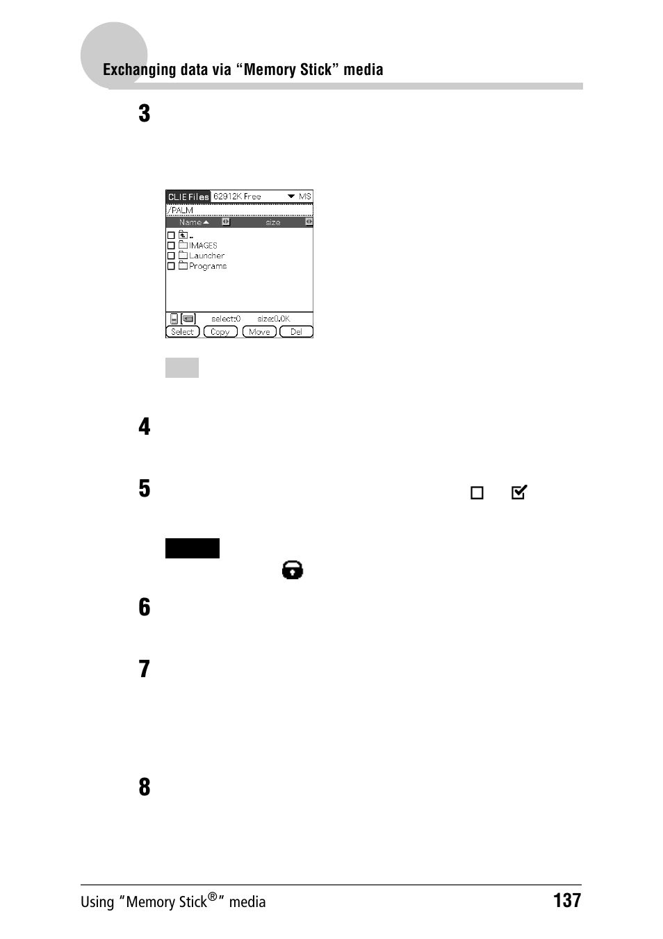 Sony PEG-NZ90 User Manual | Page 137 / 186
