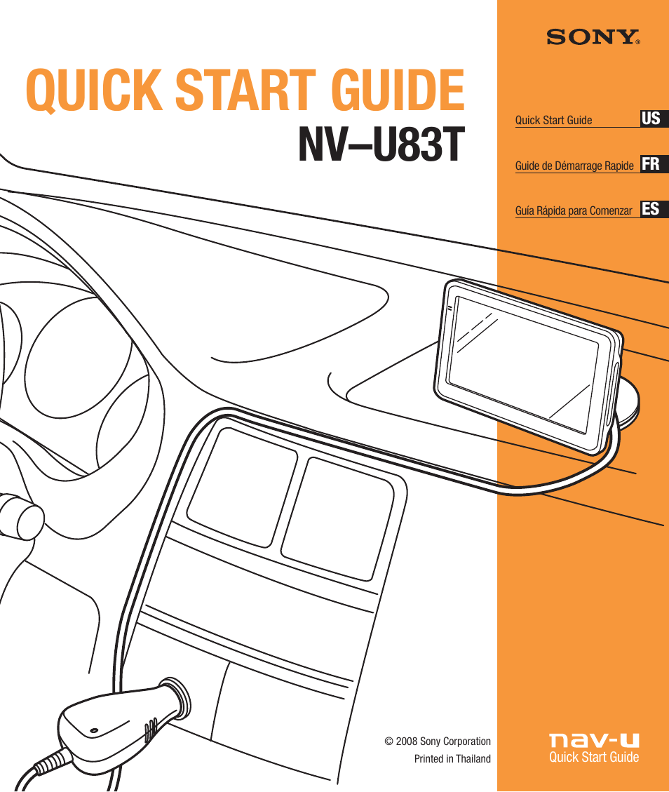 Sony NV-U83T User Manual | 68 pages