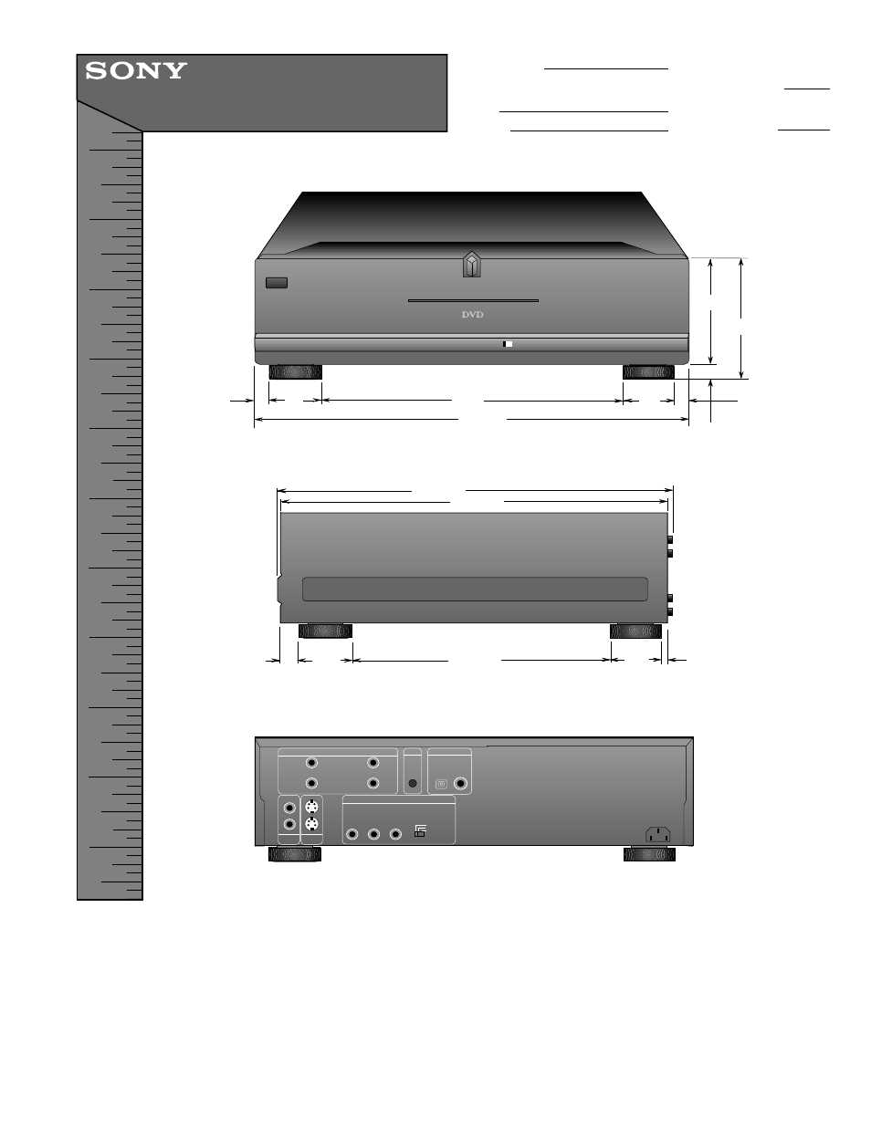 Sony DVP S9000ES User Manual | 1 page