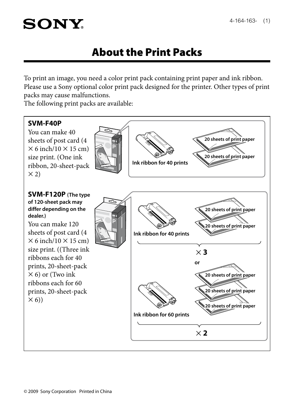 Sony DPP-F700 User Manual | 1 page