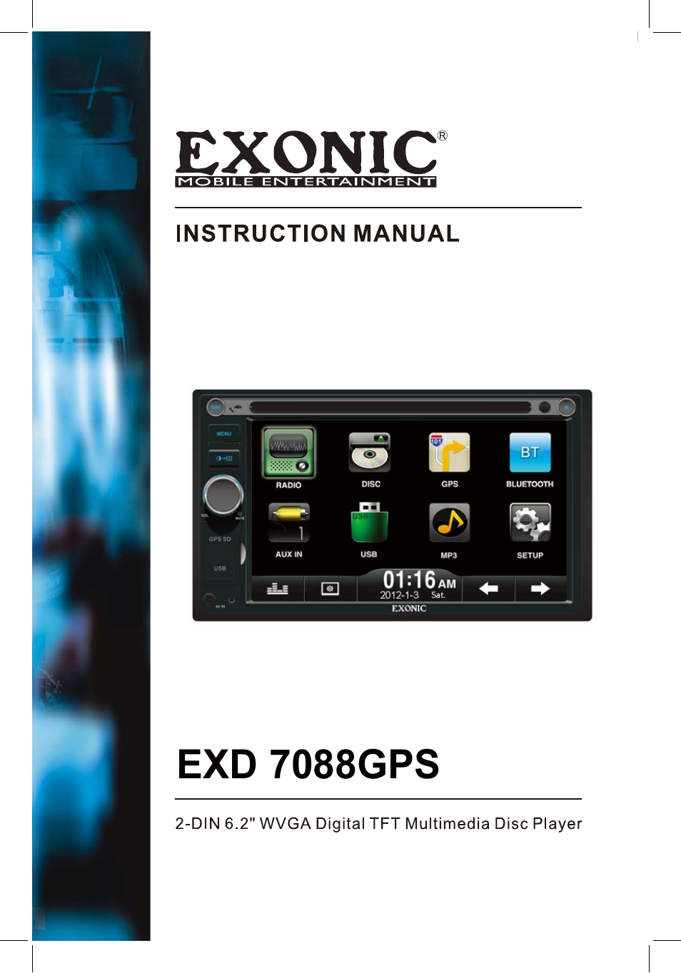 EXONIC EXD 7088GPS1 User Manual | 32 pages