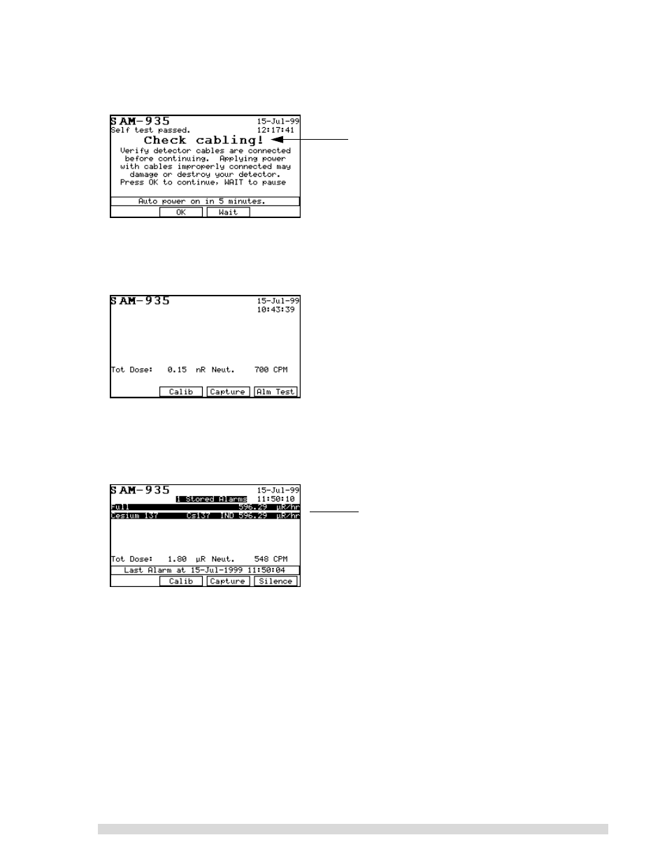 BNC SAM 935 Portable Gamma Spectroscopy System User Manual | Page 25 / 70