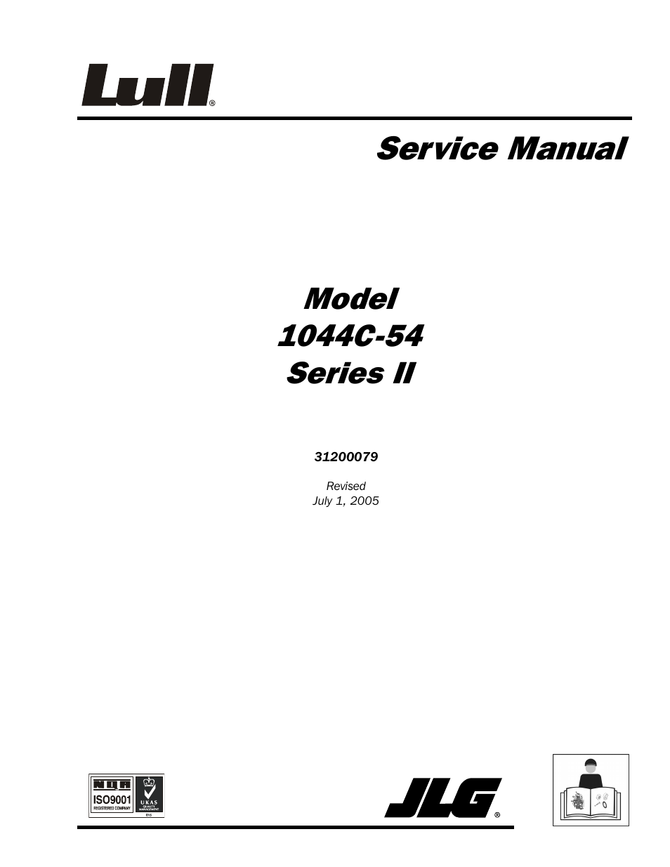 Lull 1044C-54 Series II Service Manual User Manual | 382 pages