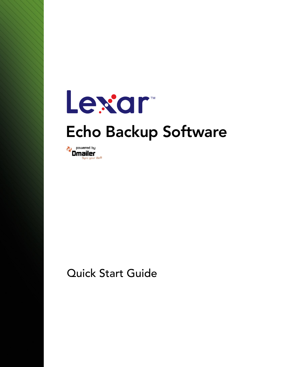 Lexar Echo ZE Backup User Manual | 100 pages