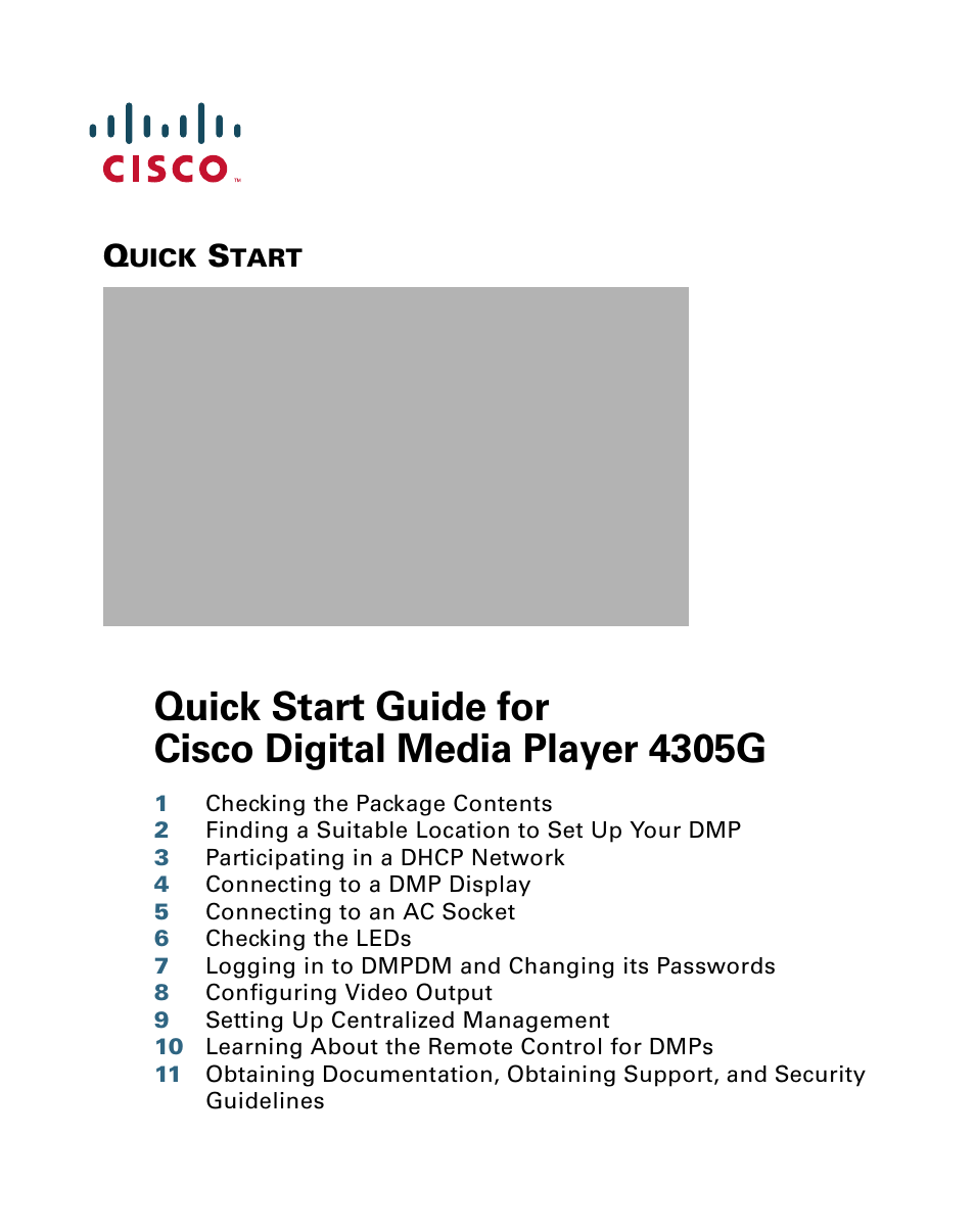 Cisco 4305G User Manual | 28 pages