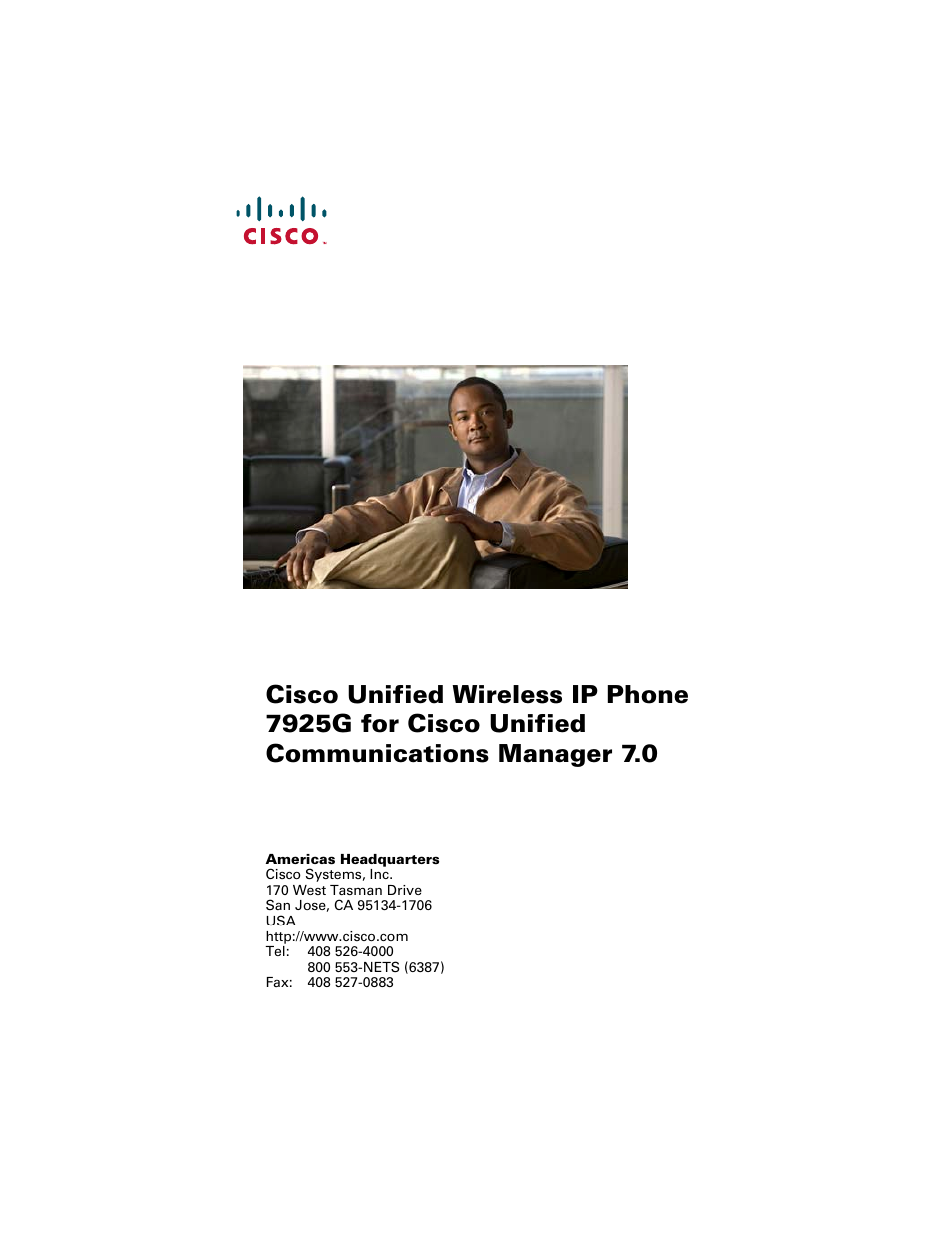 Cisco Cisco Unified Wireless IP Phone 7925G User Manual | 126 pages